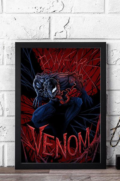 Saturn Pictură înrămată Venom - Pictură poster film Marvel