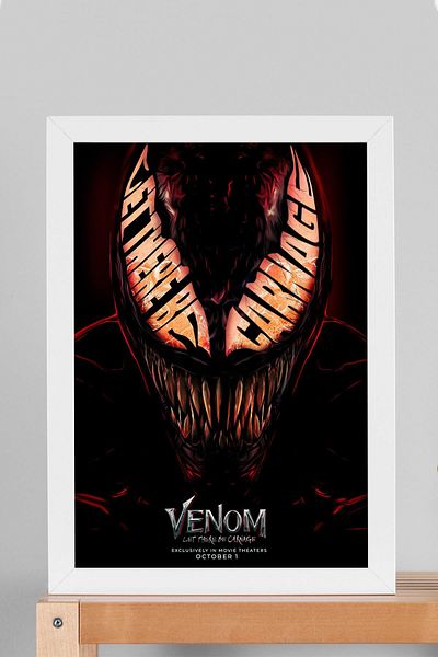 Saturn Pictură înrămată Venom - Pictură poster film Marvel