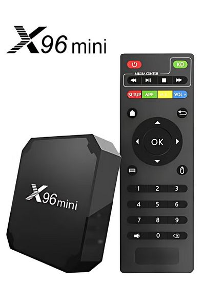 Primo Plus Android 4K UHD TV Box With Remote B07N6PFMP1 Black
