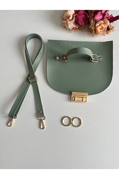 zg hobi aksesuar طقم جلد حقيبة محبوكة، حزام، طقم غطاء