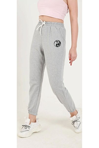 ronay giyim Yüksek Belli Jogger Eşofman Altı