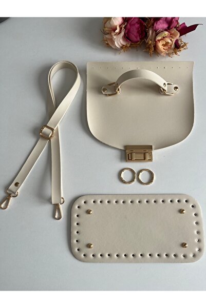 zg hobi aksesuar طقم جلد حقيبة محبوكة، غطاء، حزام، مجموعة قاعدة