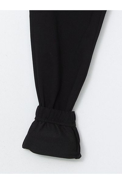 LC Waikiki Black Standard Fit Men's Jogger Sweatpants