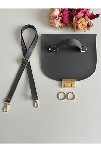 zg hobi aksesuar طقم جلد حقيبة محبوكة، حزام، طقم غطاء