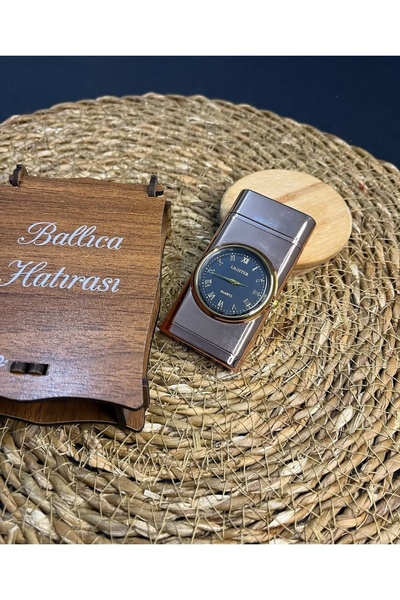 Hunter Koleksiyonluk Rose Gold Renk Saatli Çakmak