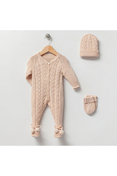 Nipperland NİPPERLAND KIZ PONPONLU 3LÜ SET