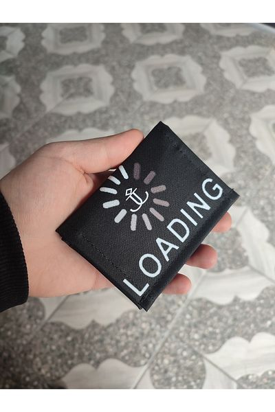 JANJAN Sports Wallet, Unisex Wallet with Velcro, Zipper, Keychain, Coin Compartment, Fabric Wallet