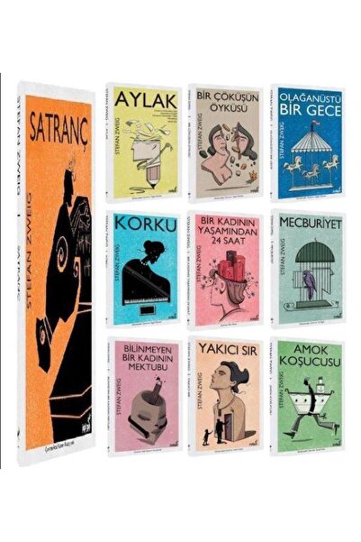 İndigo Kitap Stefan Zweig Seti 10 Kitap Takım / İndigo Kitap / Stefan Zweig