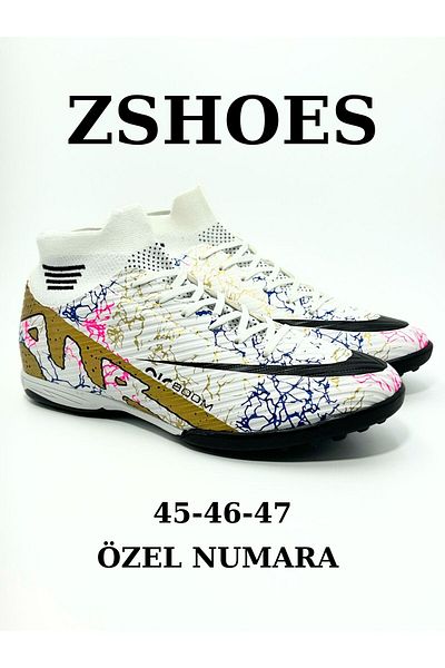 ZSHOES Full Professional 45-46-47 Special Number Socked Astroturf