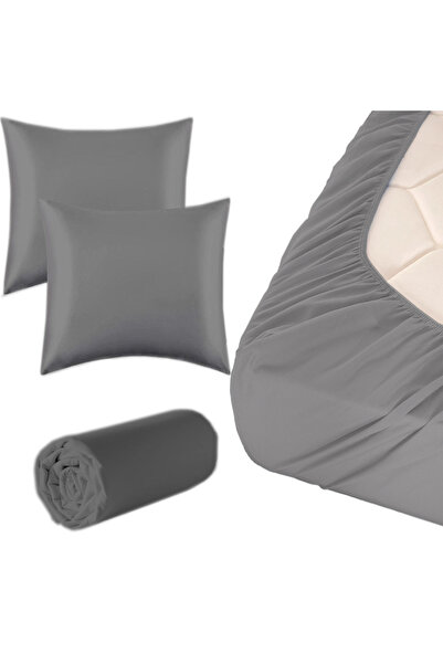 Cottonest Fitted Sheet Set Cotton Double King Size180X200