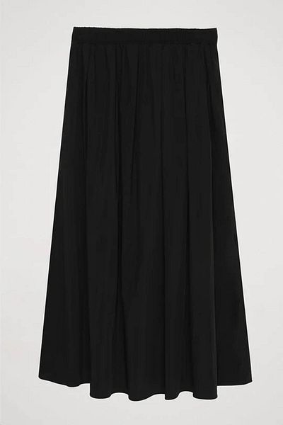 Quzu Etk00007 Model Black Women's Skirt