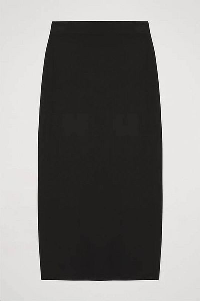 Quzu Etk00031 Model Black Women's Skirt