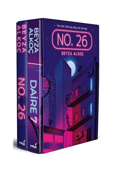 İndigo Kitap No.26 Serisi Seti (2 Kitap Takım Kutulu) / İndigo Kitap / Beyza ...