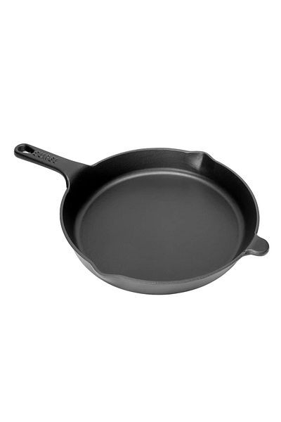 MATMEL Sürel round flat pan matte black 27 cm