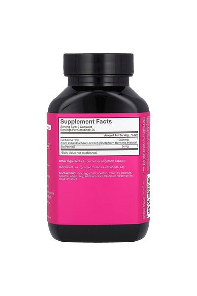 Nutrition Barberry Extract 1200mg supports healthy glucose level and weight A plant-based compound,healthy gut