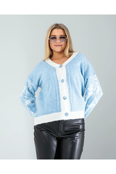Generic Brand Baby Blue Knitwear Cardigan