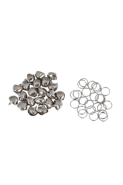 Generic Brand Small Size Cat Collar Dog Leash Bell Bell Ringing Hobby Bell Rattle Ringing Diameter 10 mm 10 Pieces