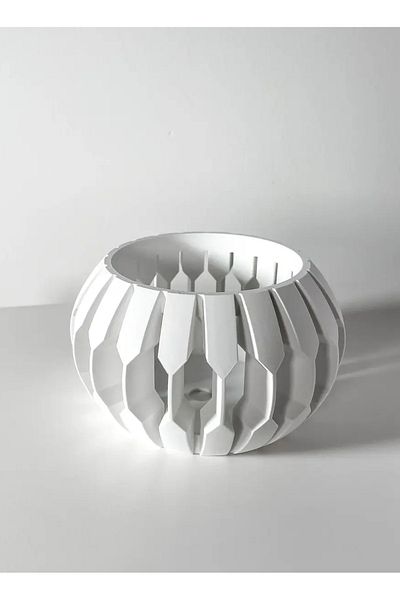 3D Brothers Garni Orchid Planter Pot with Drainage Tray   An Artistic Piece with Innovative Design that Enhances