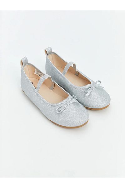 LC Waikiki Girl's Ballerina Flats with Bow Detail