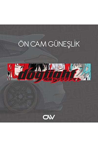 OkyayWorks Ön Cam Güneşlik- Araba-Motosiklet Etiket Sticker