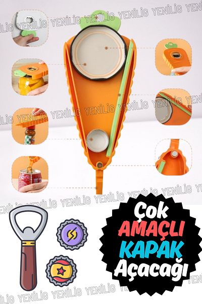 Yenilig Set of 3 Vegetable and Fruit Peelers – Multi-Purpose, Practical, Portable and Durable