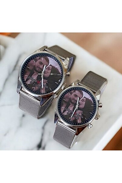 Bika Time Resimli Kişiye Özel Erkek Kadın kol Saati Sevgiliye Özel Doğum Günü...