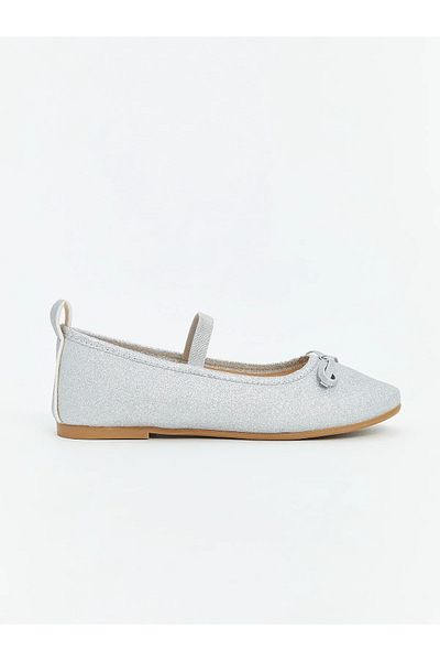 LC Waikiki Girl's Ballerina Flats with Bow Detail