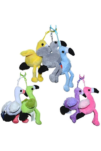 Şirin Oyuncak Anahtarlık Flamingo 11 Cm