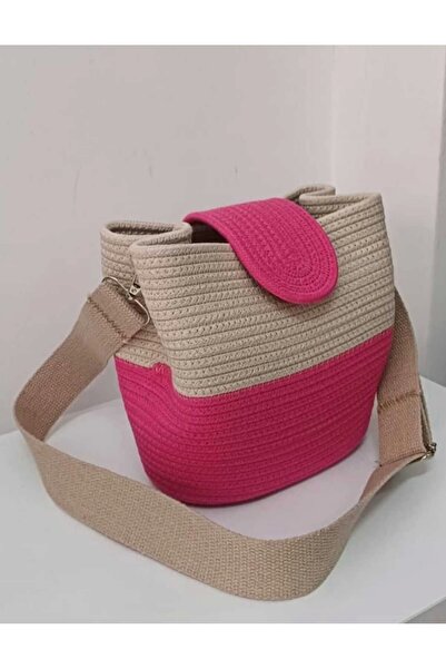 Hediyeninellitonu γυναικεία τσάντα ώμου 100% βαμβακερό πραγματικό κορδόνι σε ...