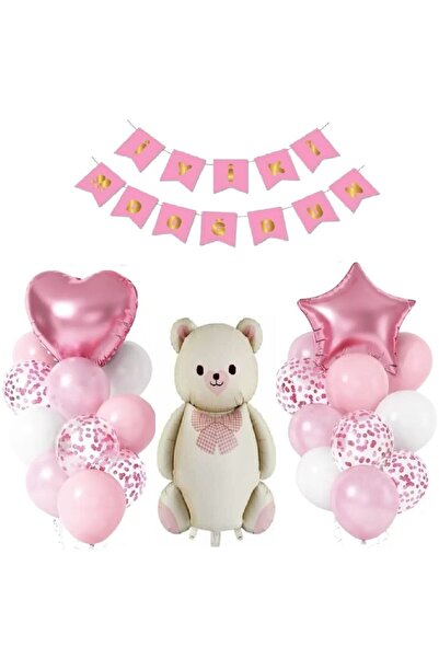 DÜVENCİ TİCARET SET DE BALON FOLIOLE DE urs cu fundita de la mulți ani de cul...