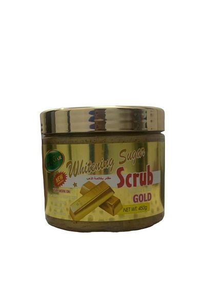 Ever Gold Facial Scrub Quickly Exfoliates, Opens Pores, Removes Blackheads and Dull Skin 450g