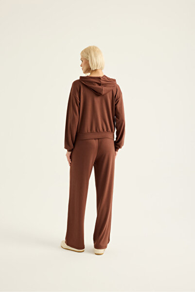 SEVİLEN Σετ γυναικείο κοστούμι με κουκούλα