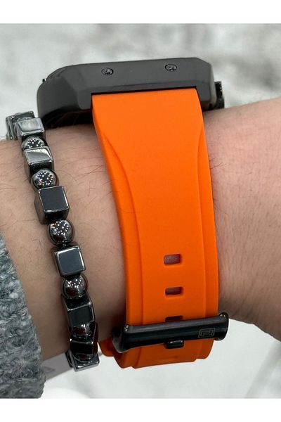 Naviforce Function Square Model Silicone Cord Men's Wrist Watch