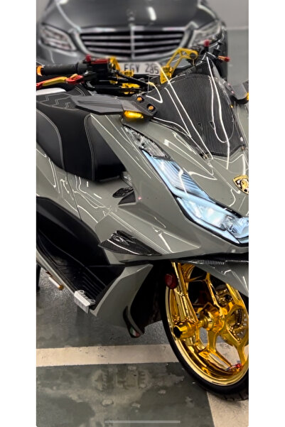 Motorjinal PCX PANİGALE KANAT KARBON YENİ SERİ 3M BANTLI