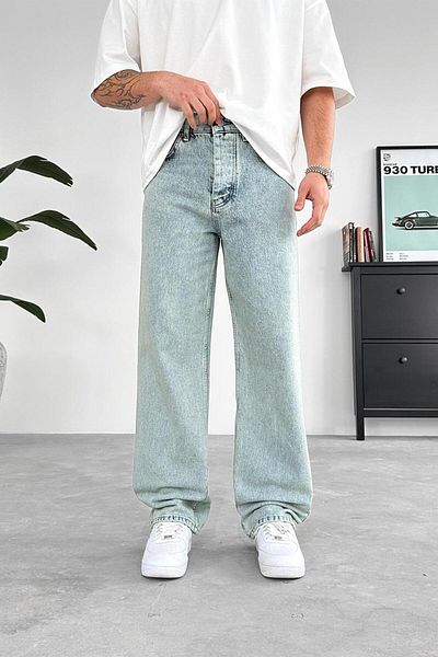 HAFKAGİYİM Παντελόνι με υφή Ice Blue Basic Premium Regular