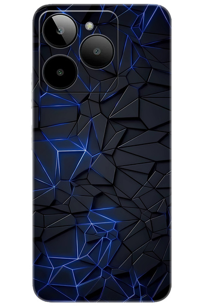 General Mobile Era 30 (G518) Uyumlu Kılıf Desen Baskılı Silikon Prizmatik Tas...