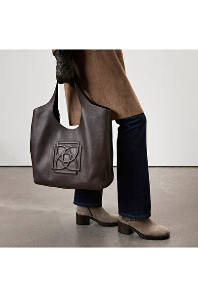 Desa Brices Kahve Kadın Deri Bot