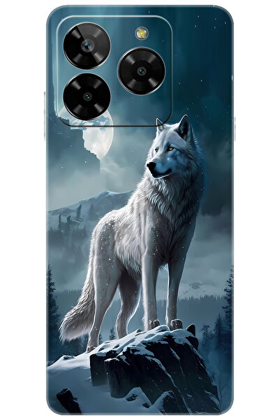 General Mobile ERA 50 (G318) Uyumlu Kılıf Desen Baskılı Silikon Kurt STK:683 ...