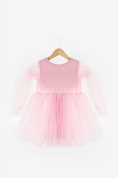 Le Mabelle Pink Butterfly Winged Girl's Dress - Kate Size: 7 Years