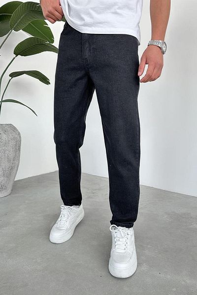 HAFKAGİYİM Anthracite Basic Regular Παντελόνι