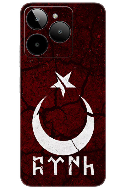 General Mobile Era 30 (G518) Uyumlu Kılıf Desen Baskılı Silikon Göktürkçe Tür...