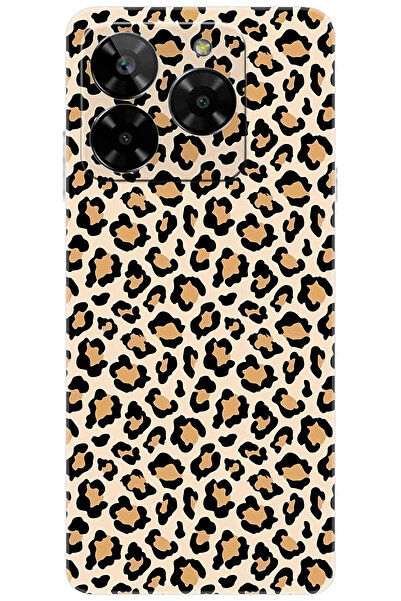 General Mobile ERA 50 (G318) Uyumlu Kılıf Desen Baskılı Silikon Leopar Desen ...