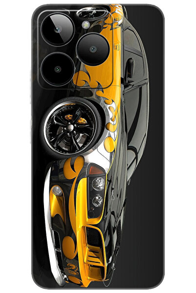 General Mobile Era 30 (G518) Uyumlu Kılıf Desen Baskılı Silikon Carros Veloze...