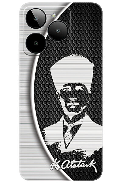 General Mobile Era 30 (G518) Uyumlu Kılıf Desen Baskılı Silikon Atatürk Tasar...