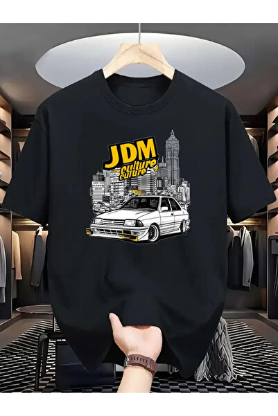 Korefanzin 2025 JDM Turbo Автомобільна футболка для дорослих Механічна японсь...