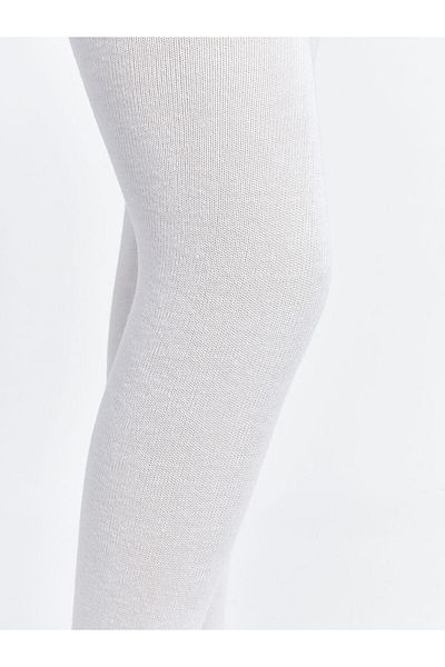 LC Waikiki Lcw Kids White Basic Girls Pantyhose