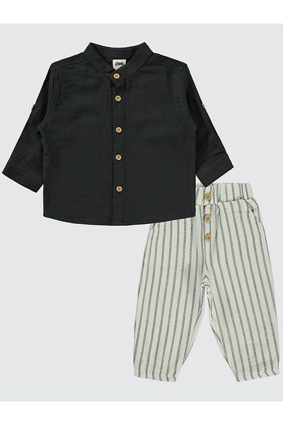Civil Baby 6-18 Months Baby Boy Black Suit Set