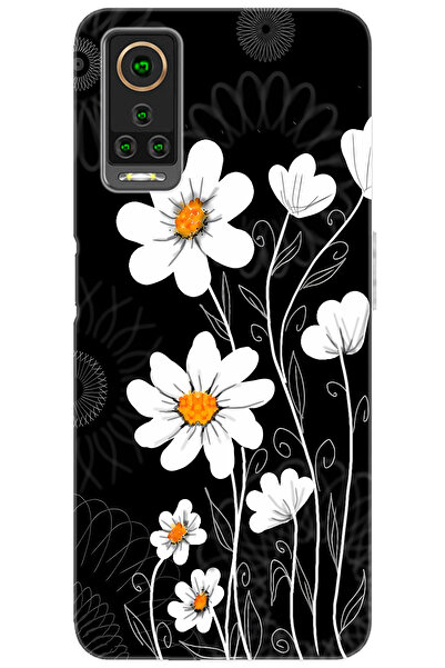 General Mobile GM 22 PRO (G702)Uyumlu Kılıf Desen Baskılı Silikon Papatya STK:693 CP-9K2BGXK