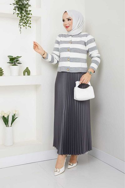 BİGÜMEX Women's Pleated Skirt