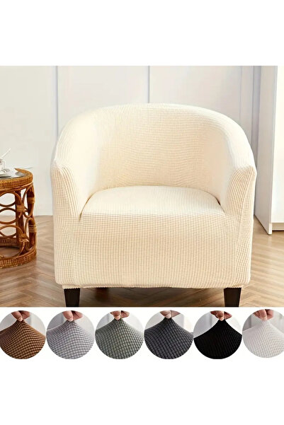 BONJOUR MADAME Single Sofa Cover Daisy Sofa Cover Home Textile Oval Sofa